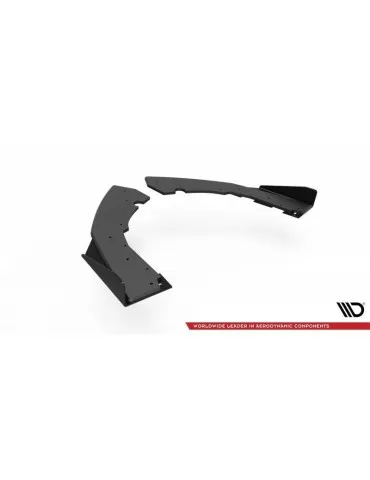 Gamme Street Pro Lame de Pare-chocs Arrière + Volets latéraux BMW M2 F87 - Maxton