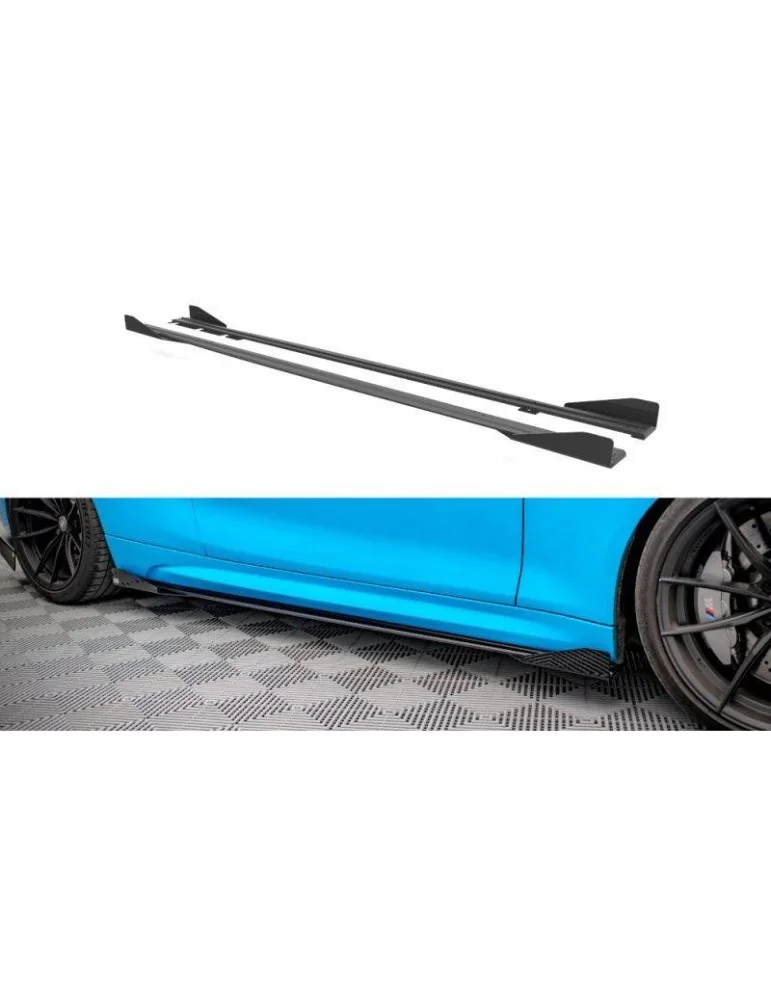 Gamme Street Pro Extension / Rajout de Bas de caisse + Volets latéraux BMW M2 F87 - Maxton