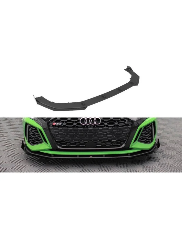 Gamme Street Pro Lame de Pare-chocs Avant V.1 + Volets latéraux AUDI RS3 8Y - Maxton