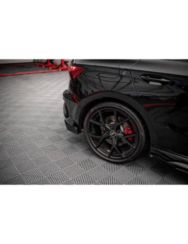 Gamme Street Pro Lame de Pare-chocs Arrière + Volets latéraux AUDI RS3 Sportback 8Y - Maxton