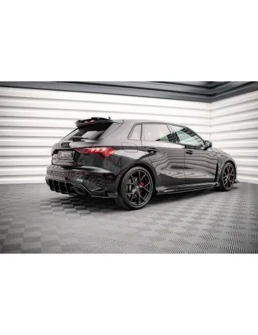 Gamme Street Pro Extension / Rajout de Bas de caisse + Volets latéraux AUDI RS3 Sportback 8Y - Maxton