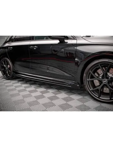 Gamme Street Pro Extension / Rajout de Bas de caisse + Volets latéraux AUDI RS3 Sportback 8Y - Maxton