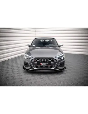 Gamme Street Pro Lame de Pare-chocs Avant V.1 + Volets latéraux AUDI S3 / A3 S-LINE 8Y - Maxton