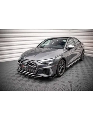 Gamme Street Pro Lame de Pare-chocs Avant V.1 + Volets latéraux AUDI S3 / A3 S-LINE 8Y - Maxton