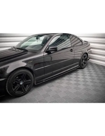 Extension / Rajout de Bas de caisse V.2 BMW 3 Coupe M-Pack E46 - Maxton