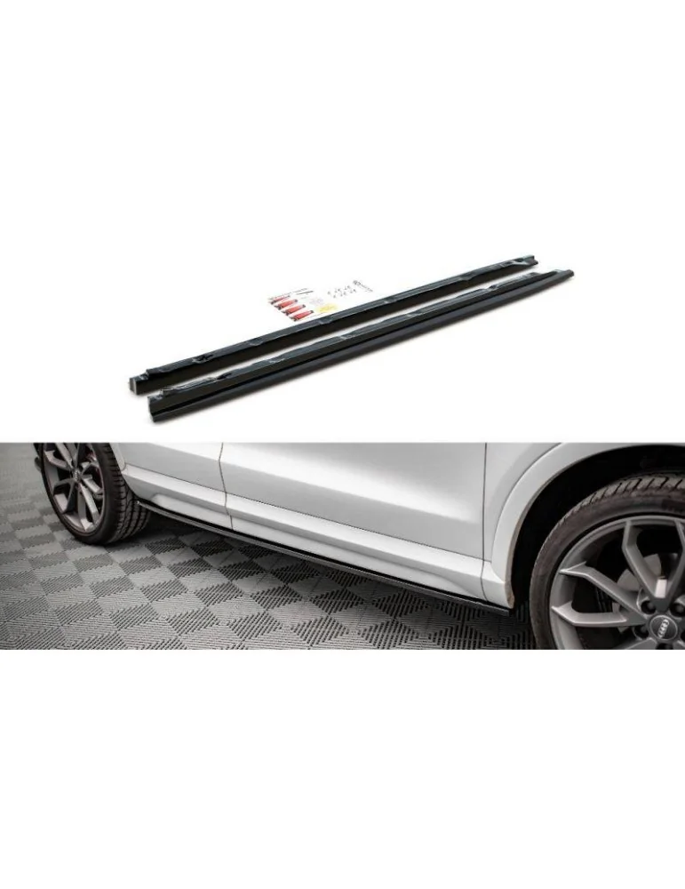Extension / Rajout de Bas de caisse AUDI Q3 8U Facelift - Maxton