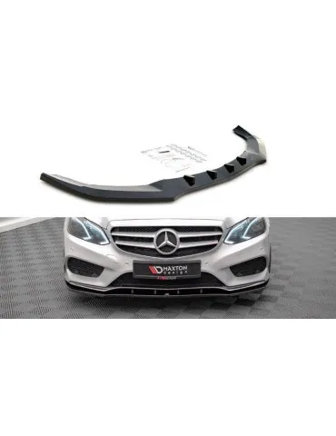 Lame de Pare-chocs Avant V.1 MERCEDES-BENZ E AMG-Line Sedan W212 Facelift - Maxton