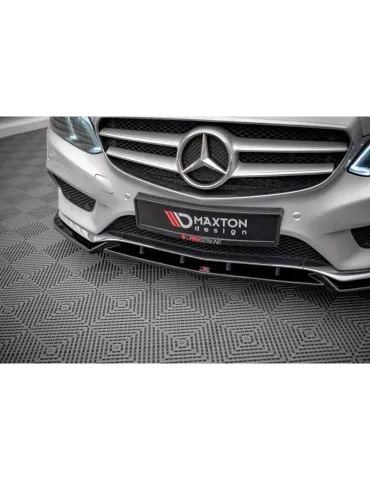 Lame de Pare-chocs Avant V.2 MERCEDES-BENZ E AMG-Line Sedan W212 Facelift - Maxton