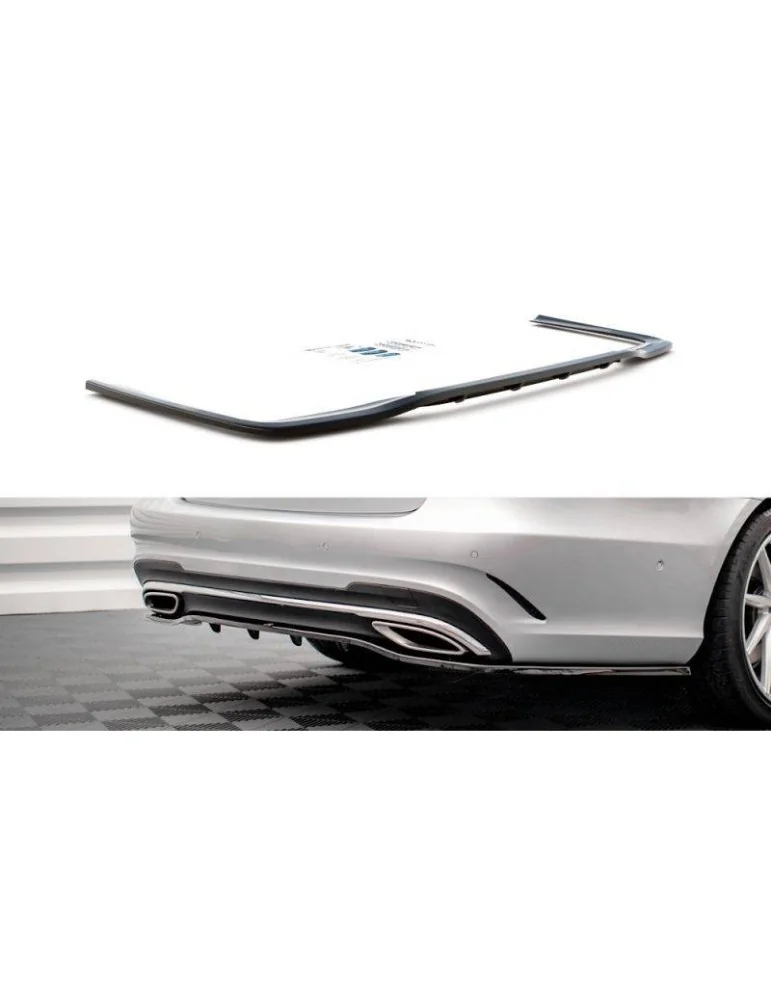 Diffuseur central Arrière (avec une barre verticale) MERCEDES-BENZ E AMG-Line Sedan W212 Facelift - Maxton