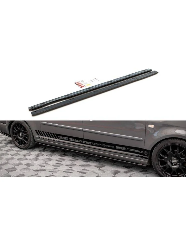 Extension / Rajout de Bas de caisse VOLKSWAGEN Cadey Long MK3 Facelift - Maxton
