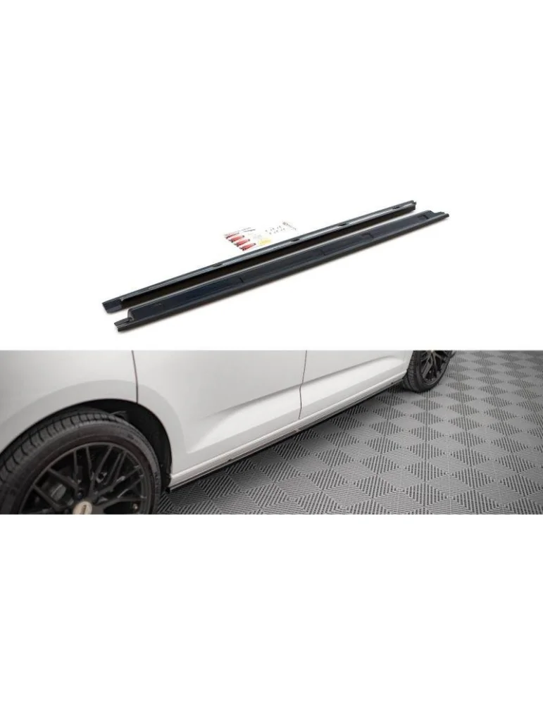Extension / Rajout de Bas de caisse VOLKSWAGEN Cadey MK5 - Maxton