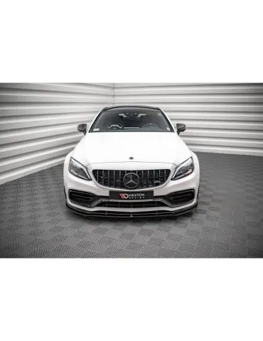 Lame de Pare-chocs Avant V.1 MERCEDES-AMG C63 Coupe AMG AERO Pack C205 Facelift - Maxton