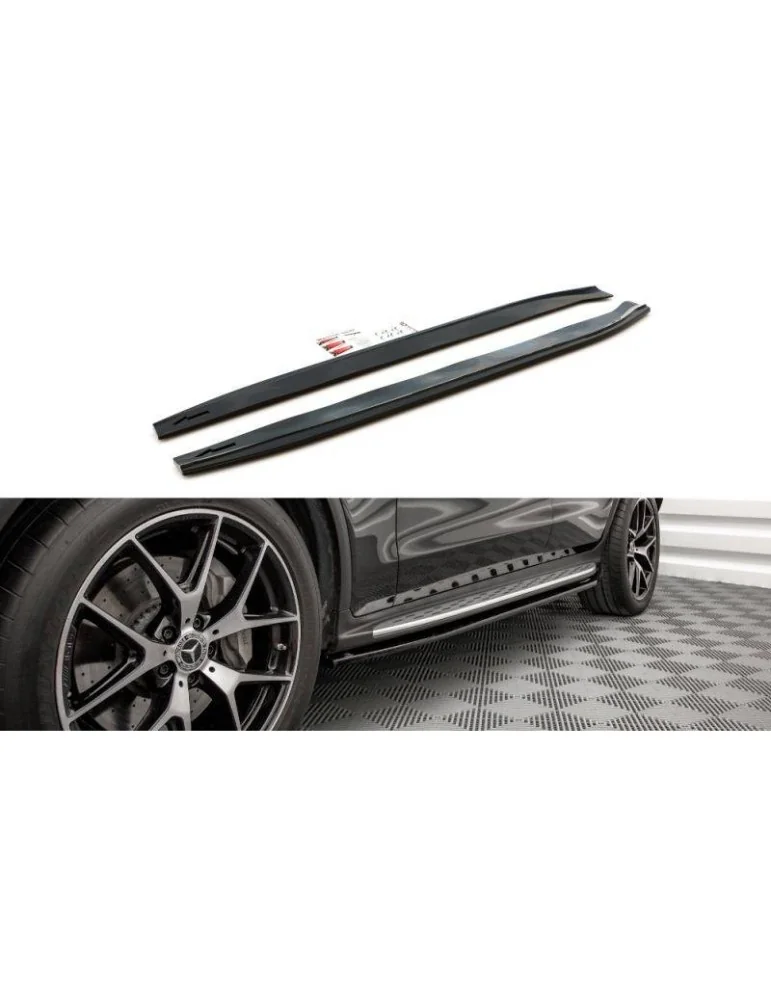 Extension / Rajout de Bas de caisse MERCEDES-BENZ GLC Coupe AMG-Line C253 Facelift - Maxton