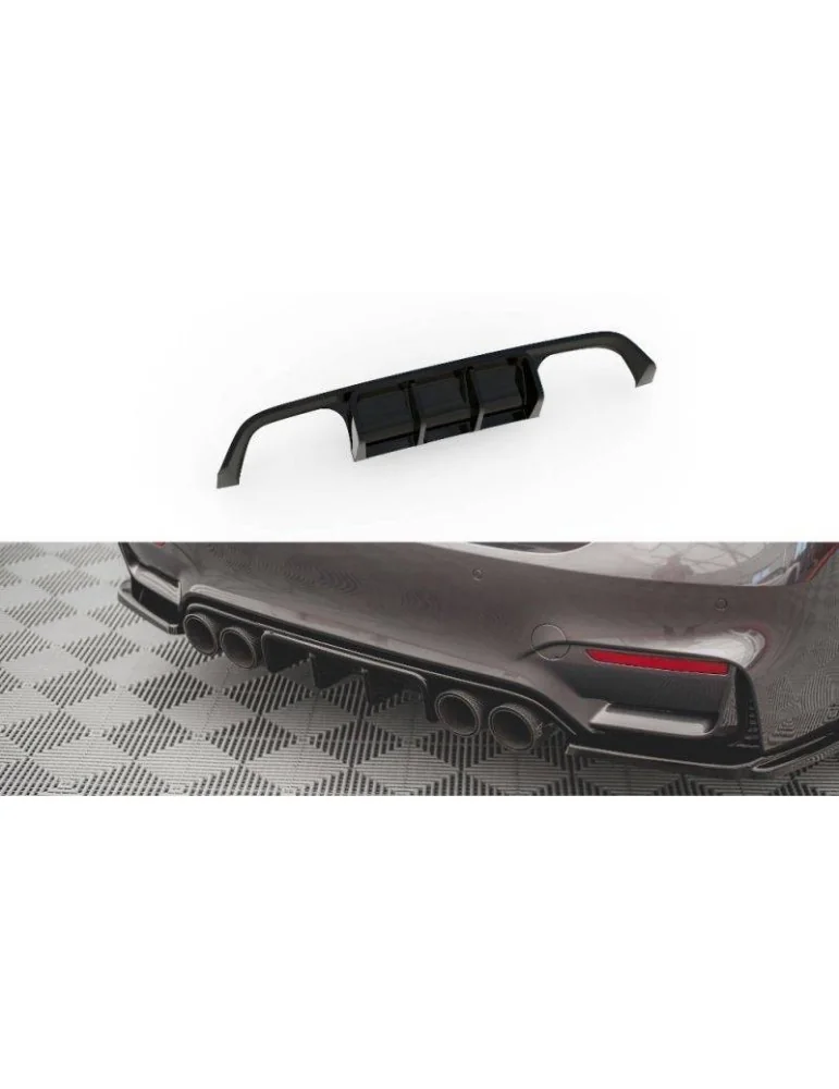 Diffuseur Arrière Complet BMW M4 F82 - Maxton