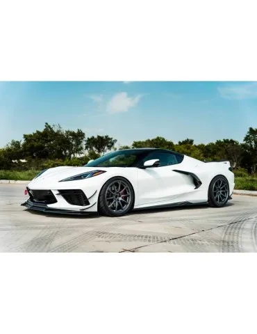 Extension / Rajout de Bas de caisse Chevrolet Corvette C8 - Maxton