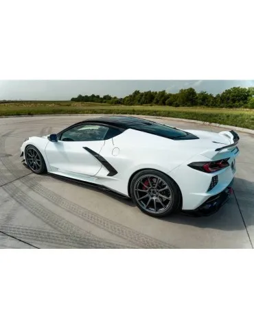 Extension / Rajout de Bas de caisse Chevrolet Corvette C8 - Maxton