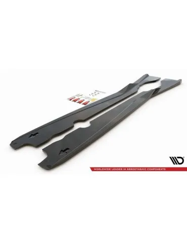 Extension / Rajout de Bas de caisse Chevrolet Corvette C8 - Maxton
