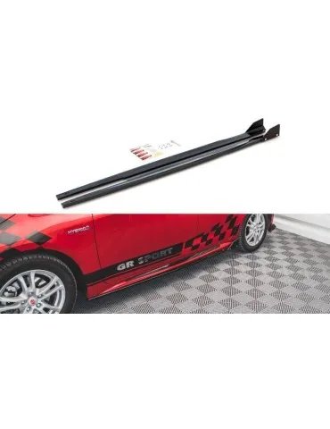 Extension / Rajout de Bas de caisse V.1 + Ailerons TOYOTA COROLLA GR sport Hatchback XII - Maxton