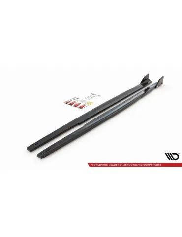 Extension / Rajout de Bas de caisse V.1 + Ailerons TOYOTA COROLLA GR sport Hatchback XII - Maxton