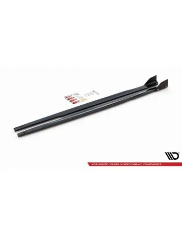 Extension / Rajout de Bas de caisse V.1 + Ailerons TOYOTA COROLLA GR sport Hatchback XII - Maxton