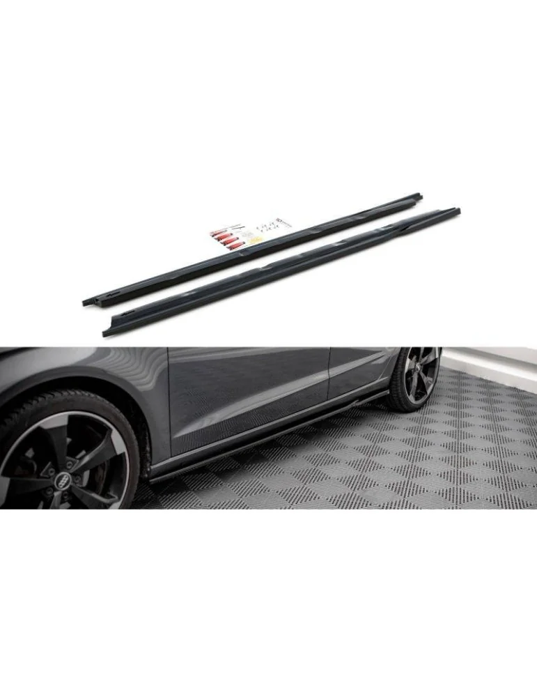 Extension / Rajout de Bas de caisse AUDI A3 Sportback 8V - Maxton