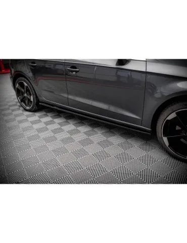 Extension / Rajout de Bas de caisse AUDI A3 Sportback 8V - Maxton
