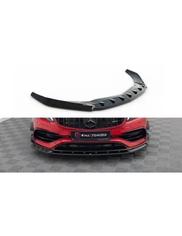 Lame de Pare-chocs Avant V.1 MERCEDES-BENZ A45 AERO W176 Facelift - Maxton