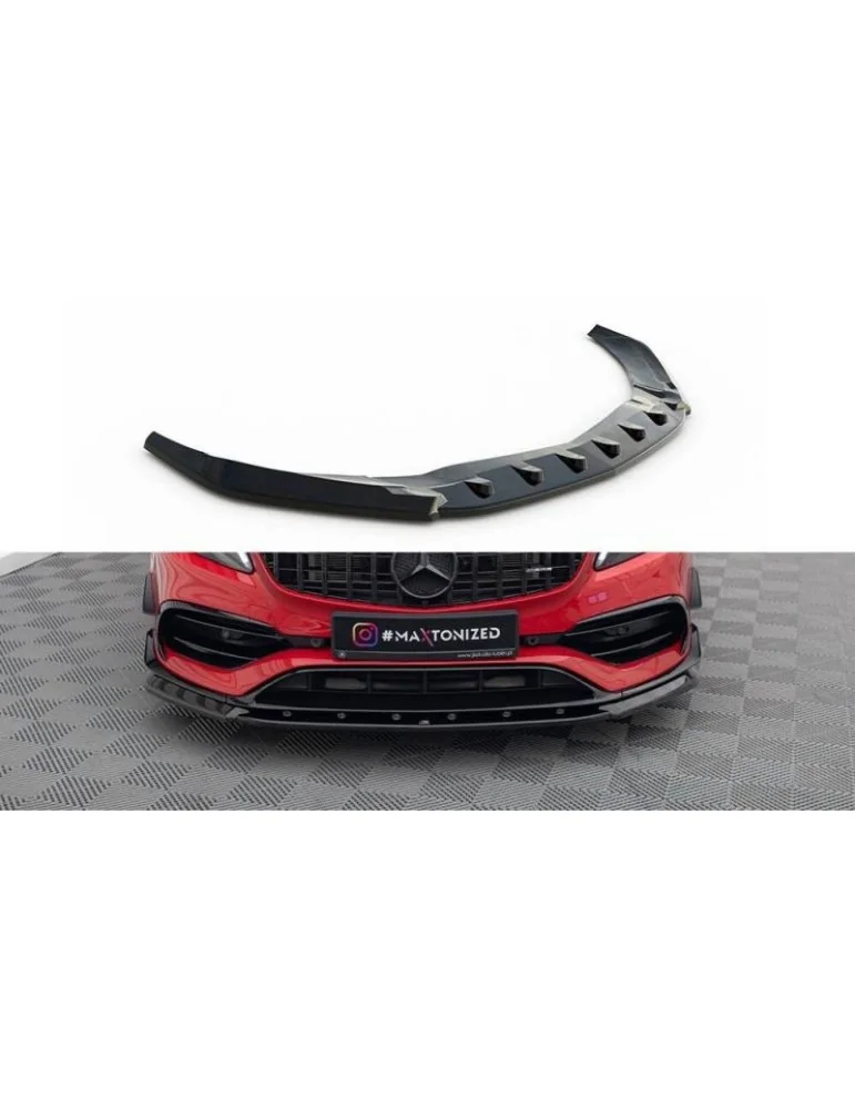 Lame de Pare-chocs Avant V.1 MERCEDES-BENZ A45 AERO W176 Facelift - Maxton