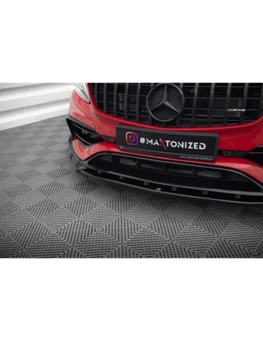 Lame de Pare-chocs Avant V.1 MERCEDES-BENZ A45 AERO W176 Facelift - Maxton