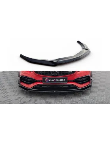Lame de Pare-chocs Avant V.2 MERCEDES-BENZ A45 AERO W176 Facelift - Maxton