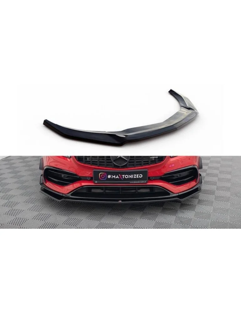 Lame de Pare-chocs Avant V.2 MERCEDES-BENZ A45 AERO W176 Facelift - Maxton