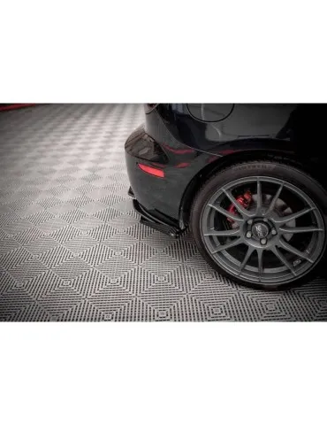Gamme Street Pro Lame de Pare-chocs Arrière + Volets latéraux MAZDA 3 MPS MK1 - Maxton