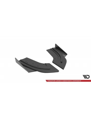 Gamme Street Pro Lame de Pare-chocs Arrière + Volets latéraux MAZDA 3 MPS MK1 - Maxton