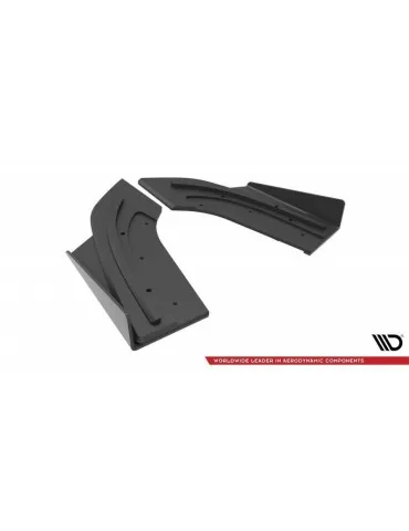 Gamme Street Pro Lame de Pare-chocs Arrière + Volets latéraux MAZDA 3 MPS MK1 - Maxton