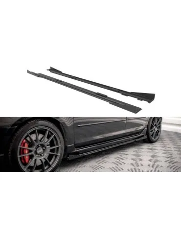 Gamme Street Pro Extension / Rajout de Bas de caisse + Volets latéraux MAZDA 3 MPS MK1 - Maxton