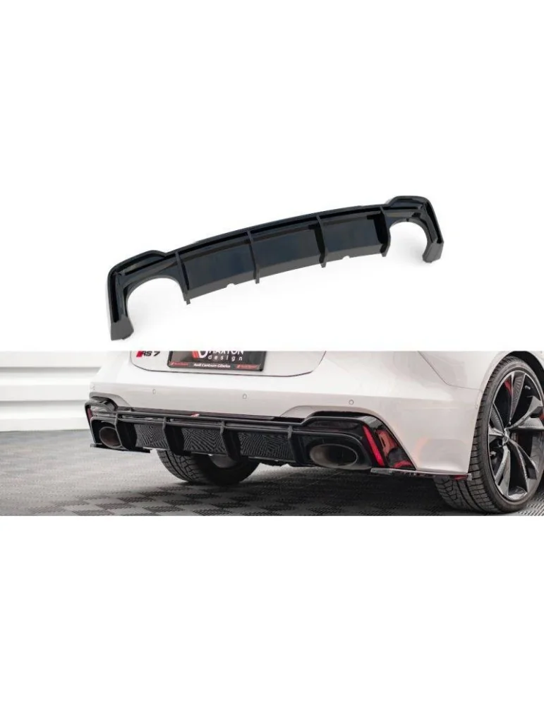 Diffuseur Arrière Complet AUDI RS6 C8 / RS7 C8 - Maxton