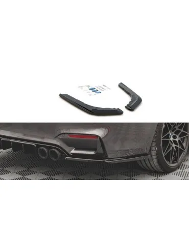 Lame de pare-chocs Latérales Arrière V.3 BMW M4 F82 - Maxton