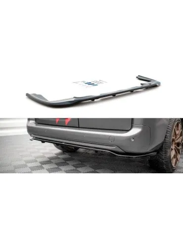 Diffuseur central Arrière (avec une barre verticale) PEUGEOT Partner Long MK3 - Maxton