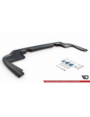 Diffuseur central Arrière (avec une barre verticale) PEUGEOT Partner Long MK3 - Maxton