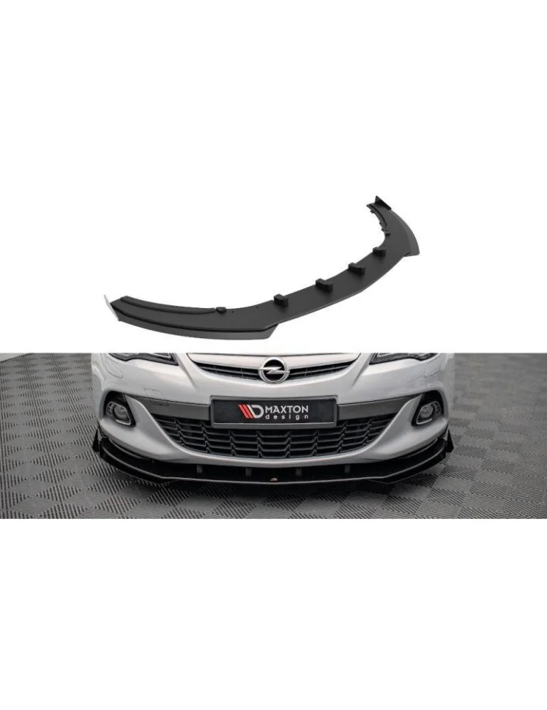 Gamme Street Pro Lame de Pare-chocs Avant V.1 + Volets latéraux OPEL ASTRA GTC OPC-Line J - Maxton
