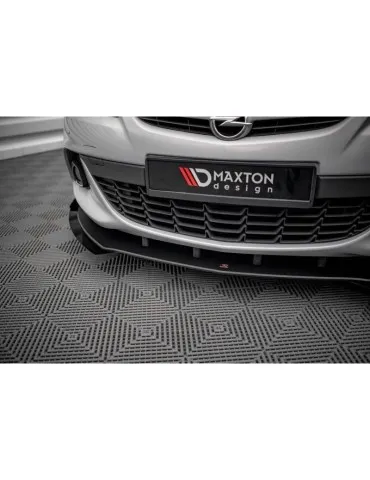 Gamme Street Pro Lame de Pare-chocs Avant V.1 + Volets latéraux OPEL ASTRA GTC OPC-Line J - Maxton
