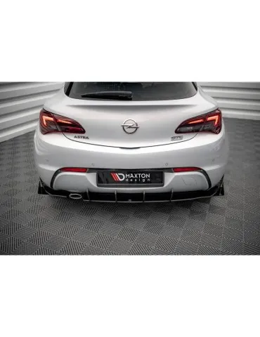 Gamme Street Pro Diffuseur Arrière Complet + Volets latéraux OPEL ASTRA GTC OPC-Line J - Maxton