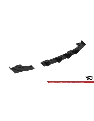 Gamme Street Pro Diffuseur Arrière Complet + Volets latéraux OPEL ASTRA GTC OPC-Line J - Maxton