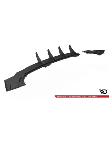 Gamme Street Pro Diffuseur Arrière Complet + Volets latéraux OPEL ASTRA GTC OPC-Line J - Maxton