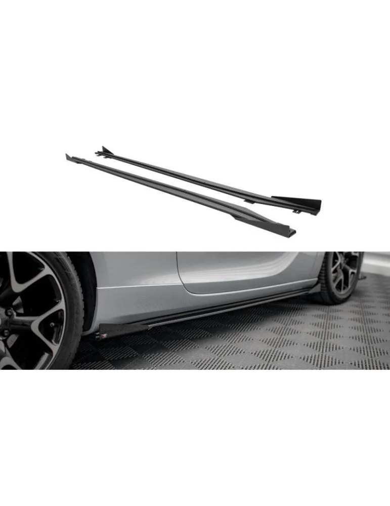 Gamme Street Pro Extension / Rajout de Bas de caisse + Volets latéraux OPEL ASTRA GTC OPC-Line J - Maxton