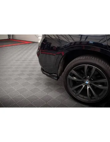 Diffuseur central Arrière (avec une barre verticale) BMW X6 M-Pack F16 - Maxton