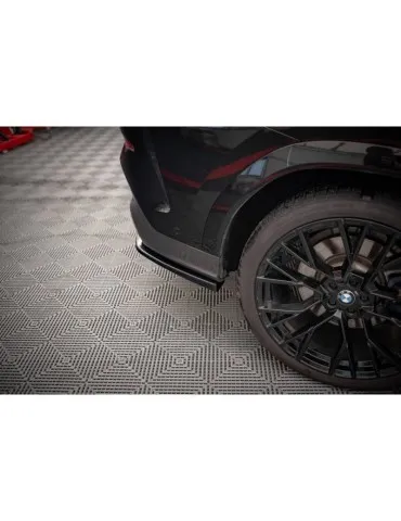 Diffuseur central Arrière (avec une barre verticale) V.2 BMW X6 M-Pack G06 - Maxton