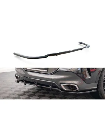 Diffuseur central Arrière (avec une barre verticale) V.3 BMW X6 M-Pack G06 - Maxton