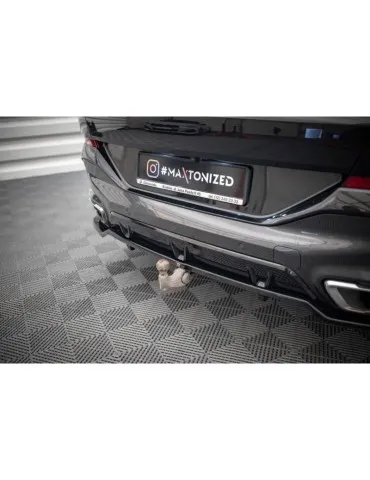 Diffuseur central Arrière (avec une barre verticale) V.3 BMW X6 M-Pack G06 - Maxton