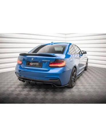Diffuseur central Arrière (avec une barre verticale) BMW 2 M-Pack F22 - Maxton
